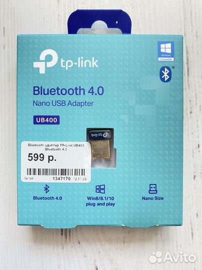 Bluetooth-адаптер TP-Link UB400 4,0