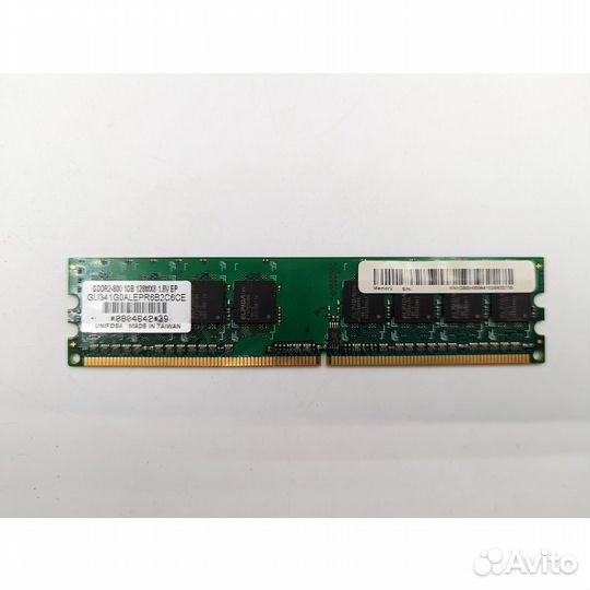 Модуль памяти Unifosa GU341G0alepr6B2C6CE, DDR2, 1
