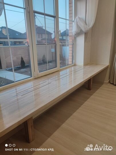 Подоконник из дуба