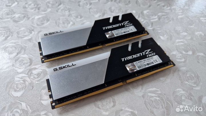 32GB G.Skill Trident Z Neo RGB DDR4 2x16Gb 3600