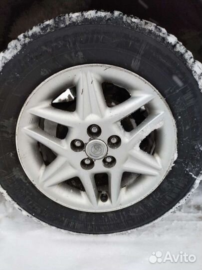 Литые диски r15 toyota c резиной