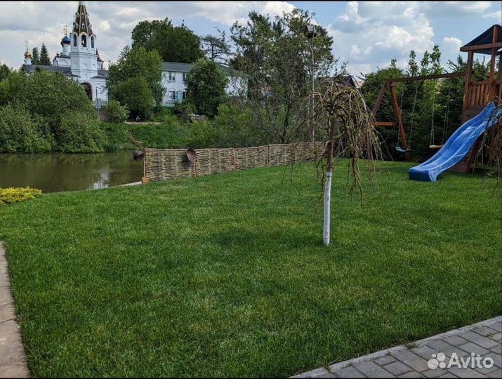 Рулонный газон под ключ Элитный