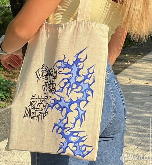 Кастомная роспись шопера