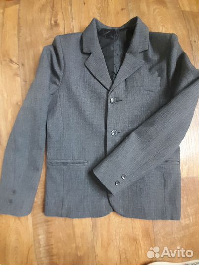 Пиджак школьный для мальчика 146 152