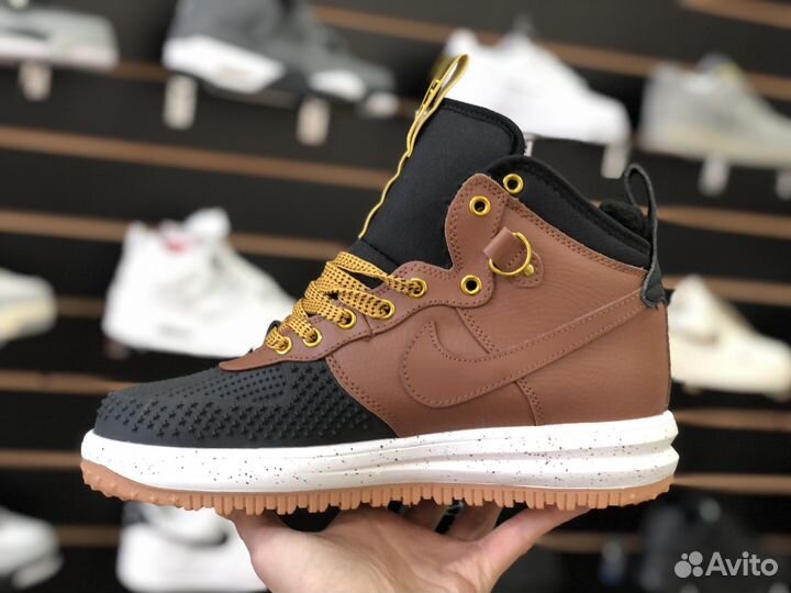 Кроссовки nike lunar force 1 duckboot люкс зимние