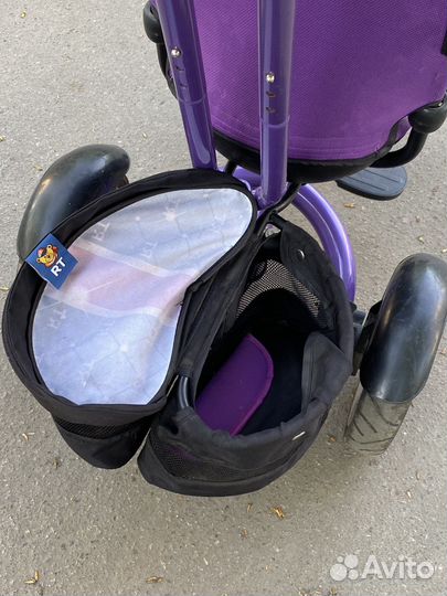 Детский велосипед с родительской ручкой