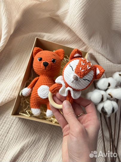 Вязаные игрушки ручной работы