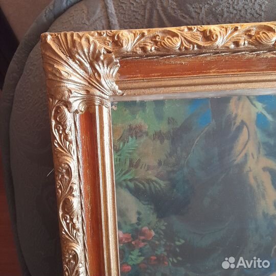 Картины репродукции в багетных рамах