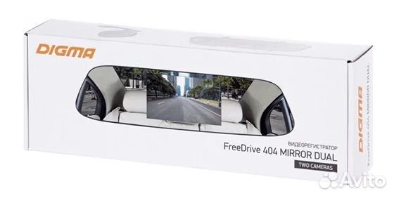 Новый Видеорегистратор digma FreeDrive 404 mirror
