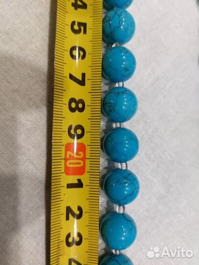 Комплект из бирюзы