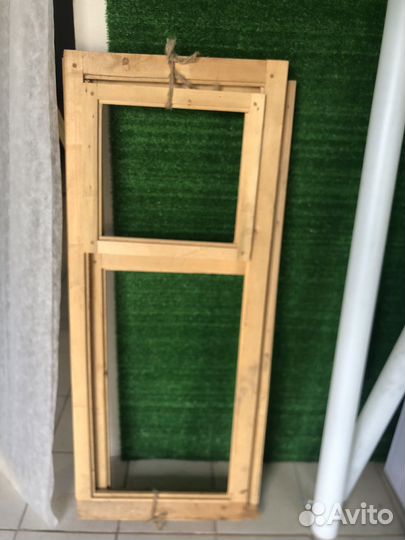 Рама оконная деревянная