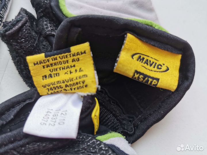Вело перчатки детские Mavic xs