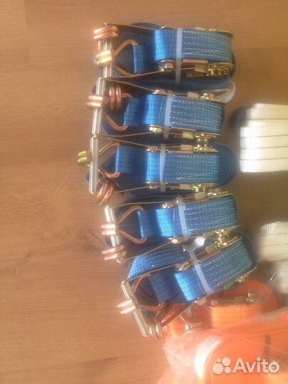 Стяжные ремни 1,5/3т 10 метров