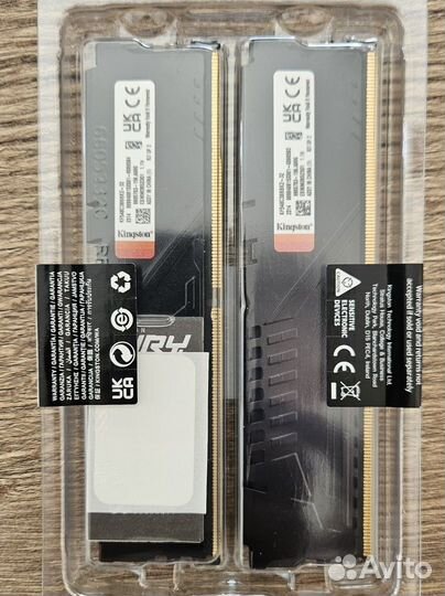 Оперативная память ddr5 32gb kingston fury