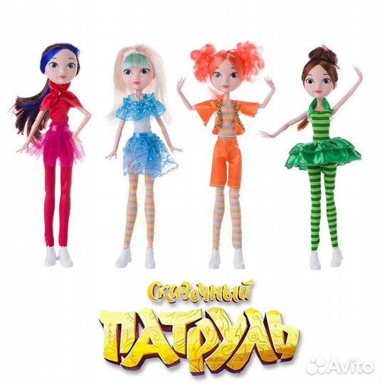 Кукла шарнирная Сказочный патруль Снежка 27см