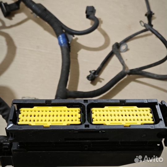 Проводка двигателя B12D1 1.2 Chevrolet Aveo T255