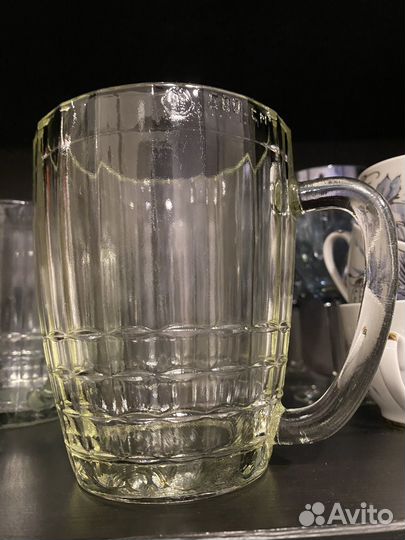 Уршельский стекольный завод кружка Барная