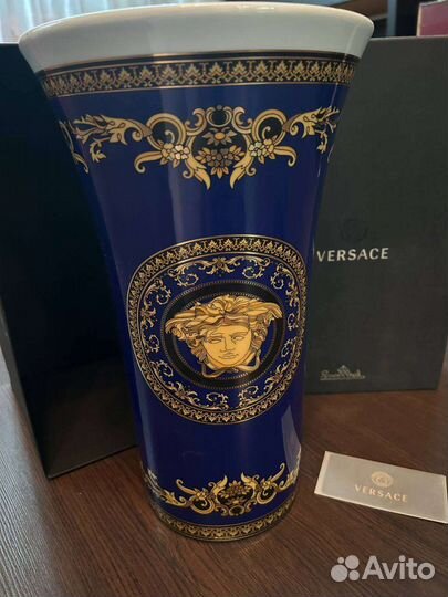 Versace 34 см оригинал золото 24 карата