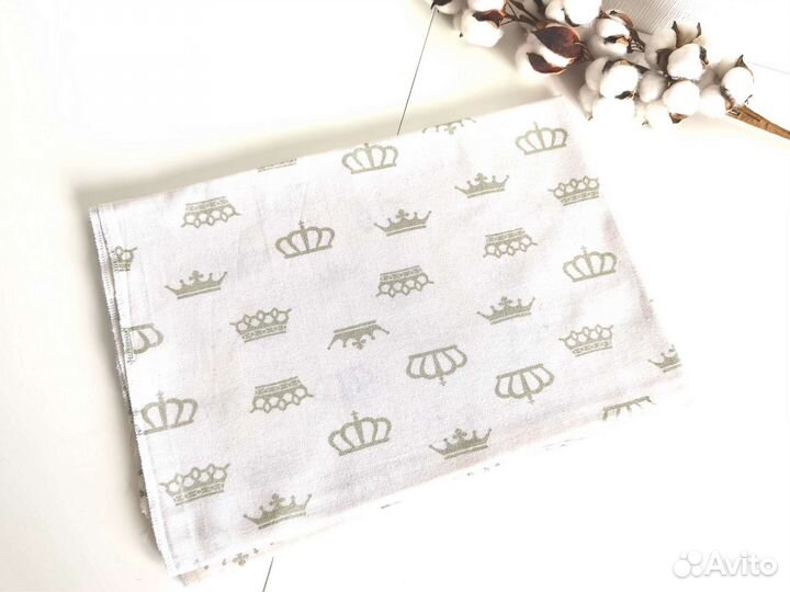 Пеленки детские пакетом бу 75 100 хлопок