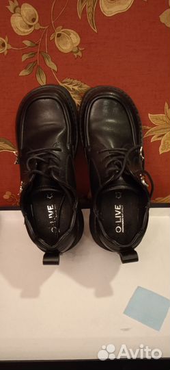 Полуботинки для девочки