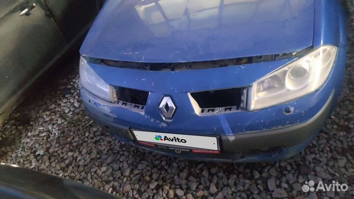 Renault Megane 1.6 AT, 2006, битый, 300 000 км