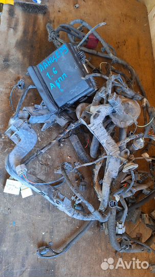 Проводка под капотная митцубиси ланцер 9