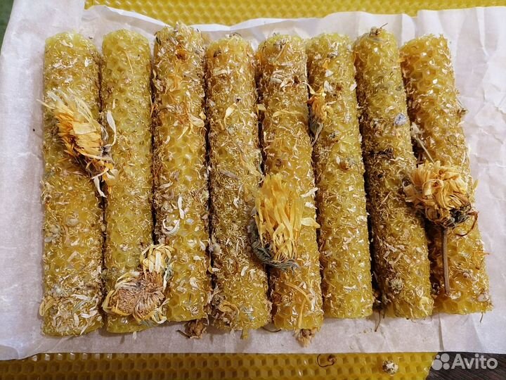 Свечи из вощины