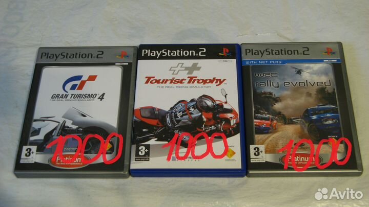 Лицензионные игры ps2