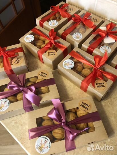 Орешки со сгущёнкой