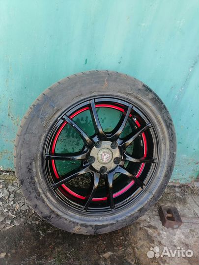 Литые диски с шинами 205/55 R16