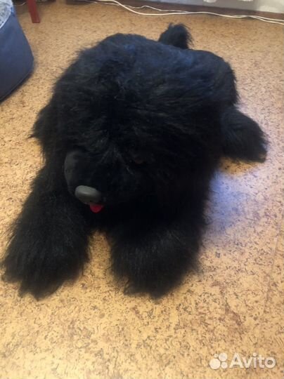 Большая мягкая игрушка собака