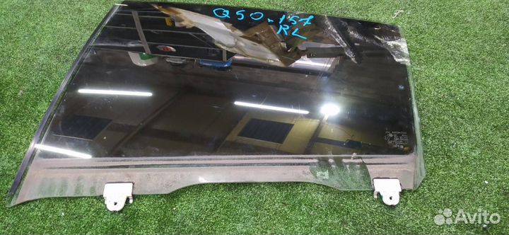 Стекло двери заднее левое Infiniti Q50 2 2014