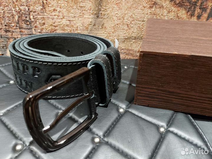 Ремень Philipp Plein натуральная кожа