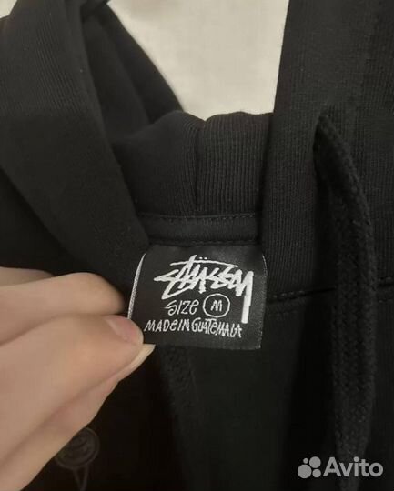 Худи stussy черное