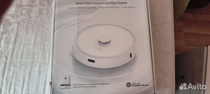 Робот пылесос моющий новый