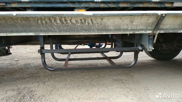 Корзина под запаски на полуприцеп