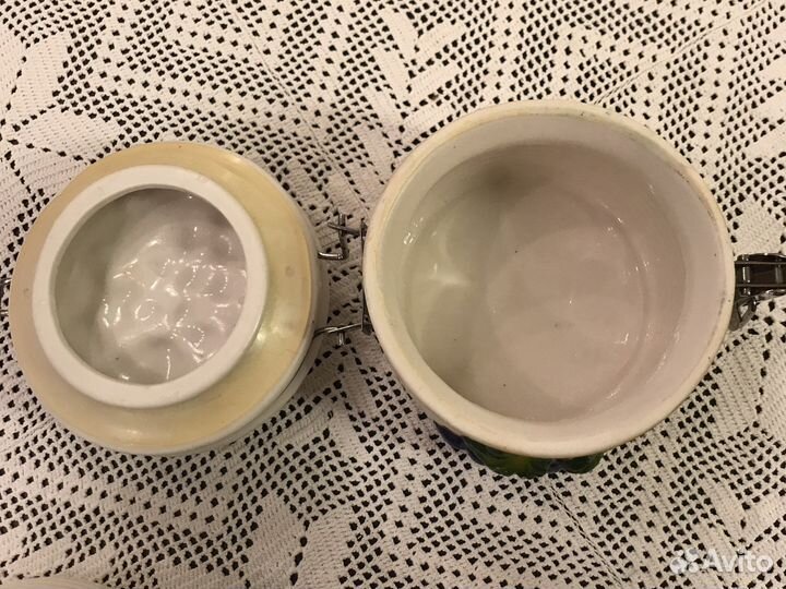 Пара. Банки для чая и кофе