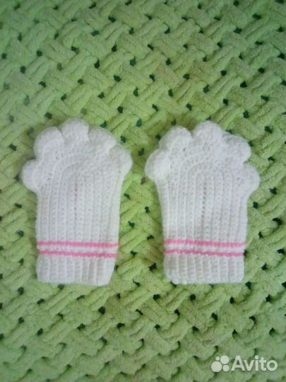 Перчатки без пальц 