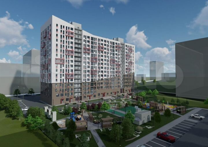 1-к. квартира, 48,9 м², 10/16 эт.