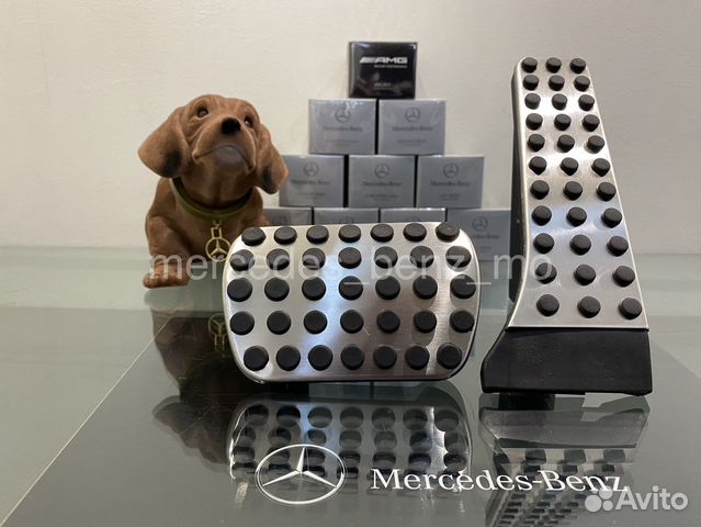 Накладки на педали AMG Мерседес Бенц