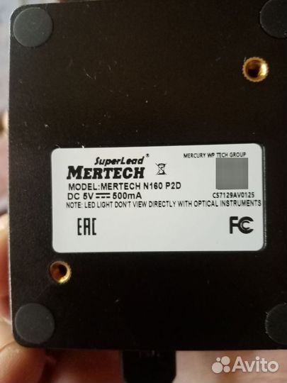 Сканер штрих кодов mertech n160 p2d usb б/у