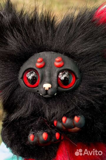 Авторская игрушка в смешанной технике