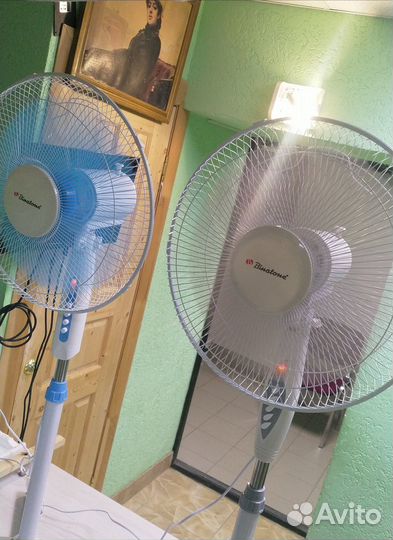 Напольные вентиляторы 3 скорости, новые
