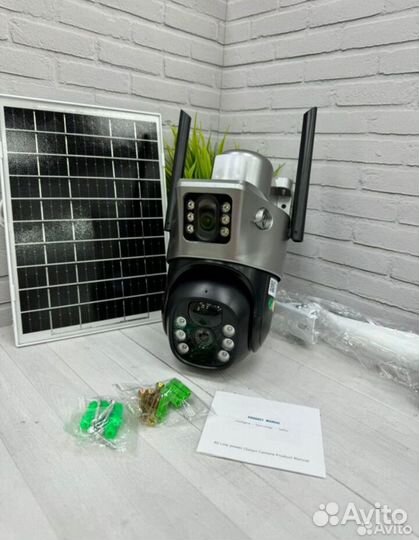 Камера видеонаблюдения на солнечных батареях