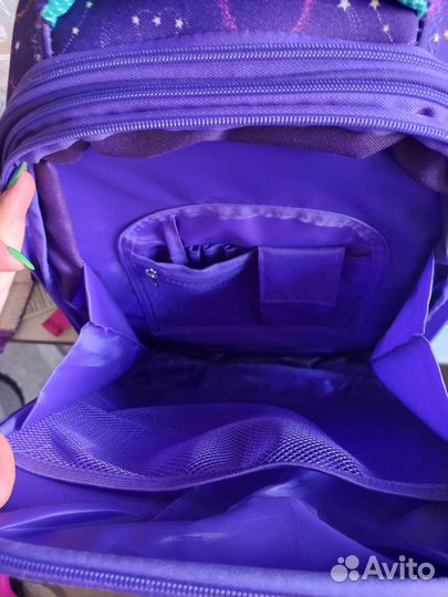 Рюкзак школьный для девочки бу
