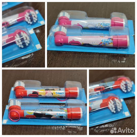 Насадки на детскую зубную щетку Oral-B Stages