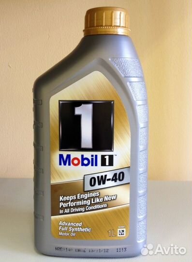 Mobil 1 0W-40, 1L
