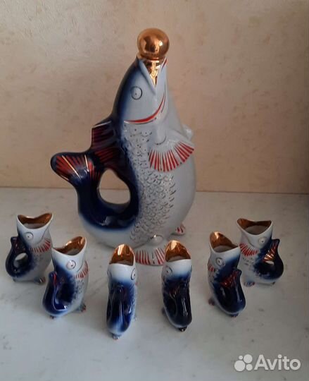 Фарфоровые рыбки СССР