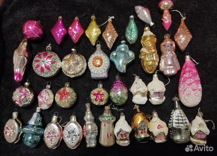 Елочные игрушки СССР