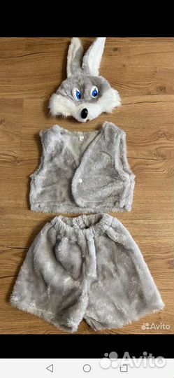Костюм зайчика 3-4 года